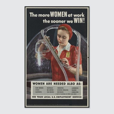 the more women at work the sooner we win