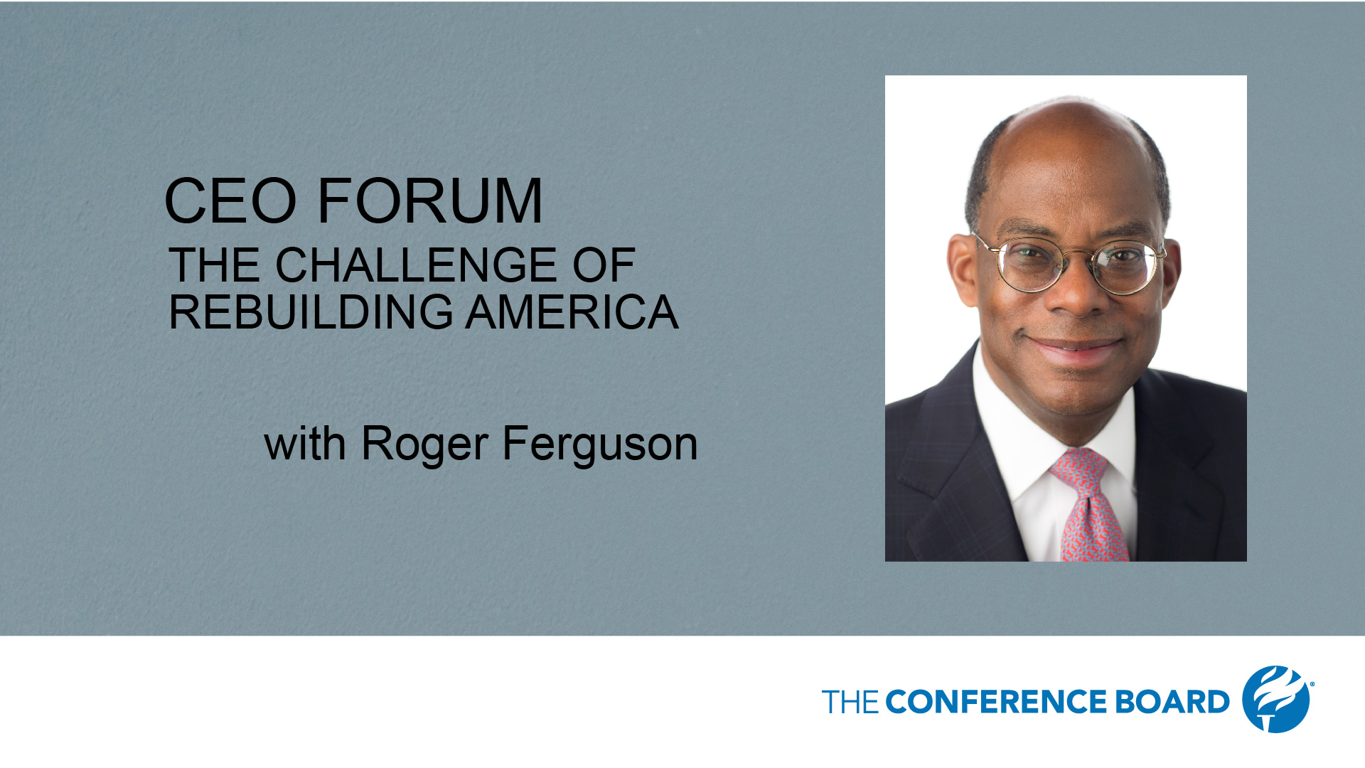 TIAA President and CEO Roger Ferguson Discusses Social Justice, Inequality and Racism