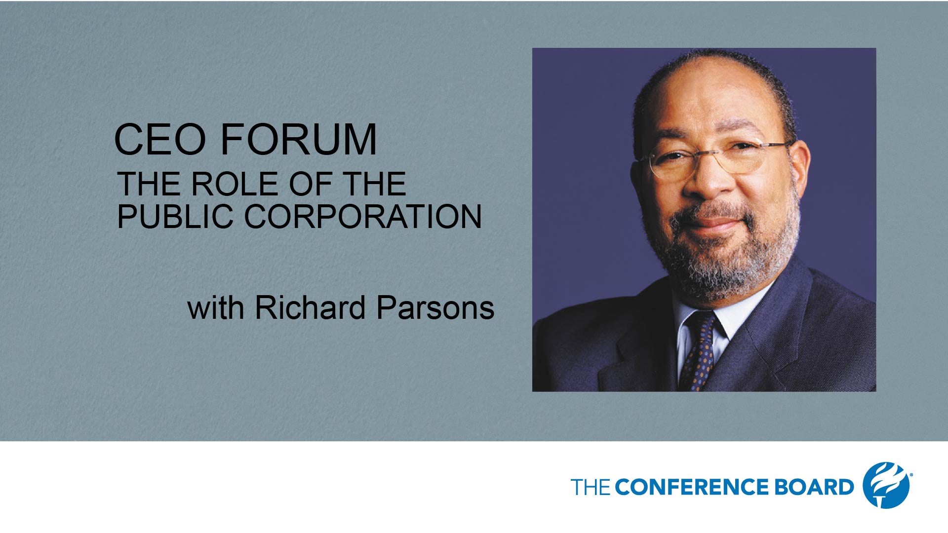 Providence Equity Partners Senior Advisor, Richard Parsons on Corporations in Time of Social Change