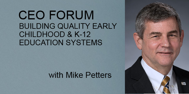 Huntington Ingalls President and CEO, Mike Petters, on how Quality Education can Change Lives